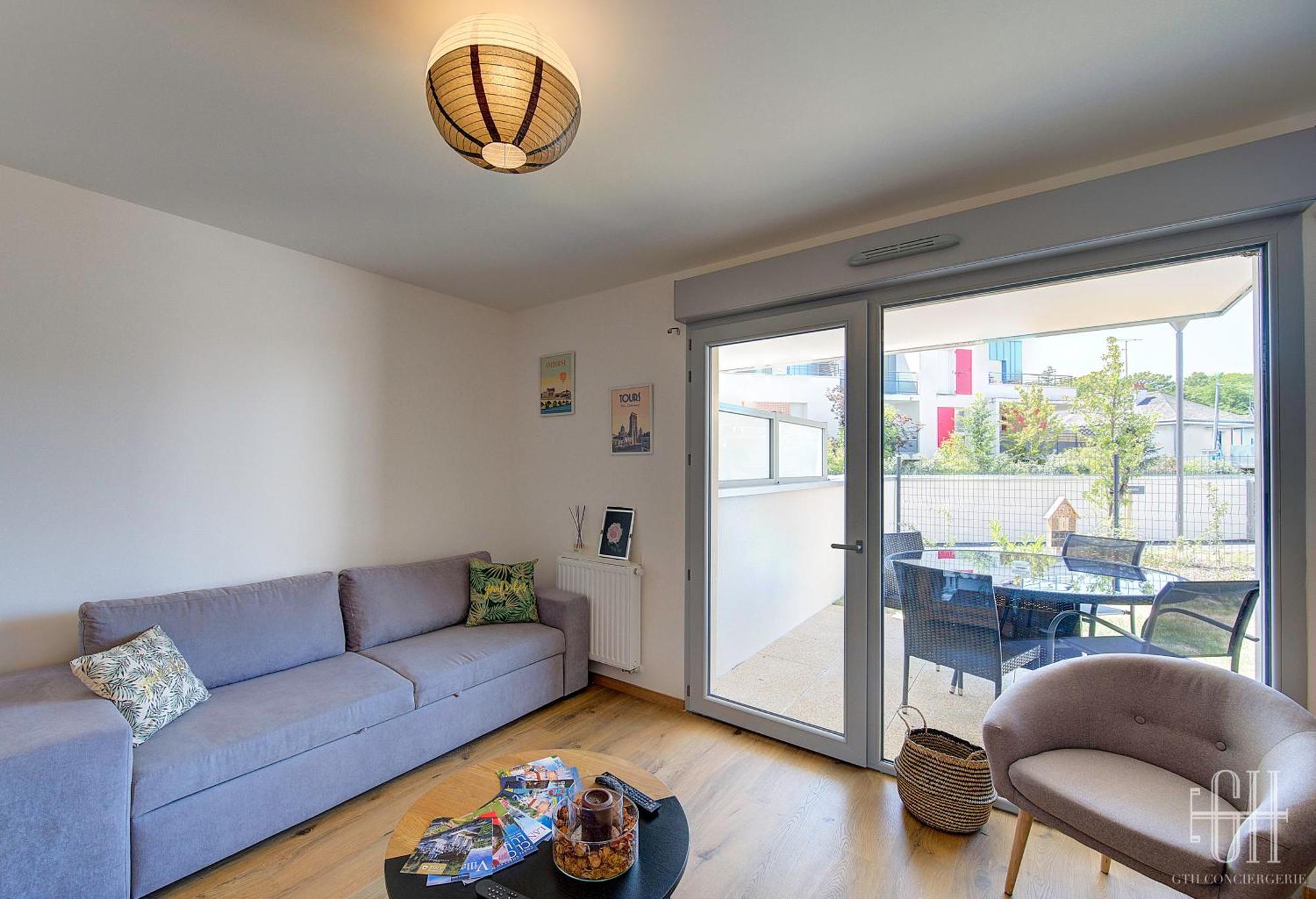 Le Camelia Proche Aeroport Apartment Tours Luaran gambar